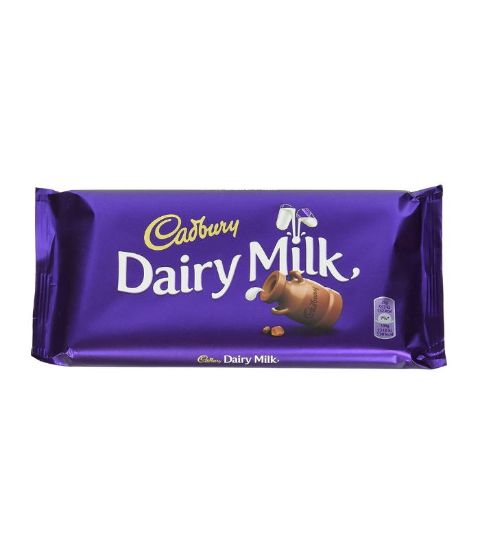 Cadbury Dairy Milk Chocolate Bar 180g - Global Brand Supplies