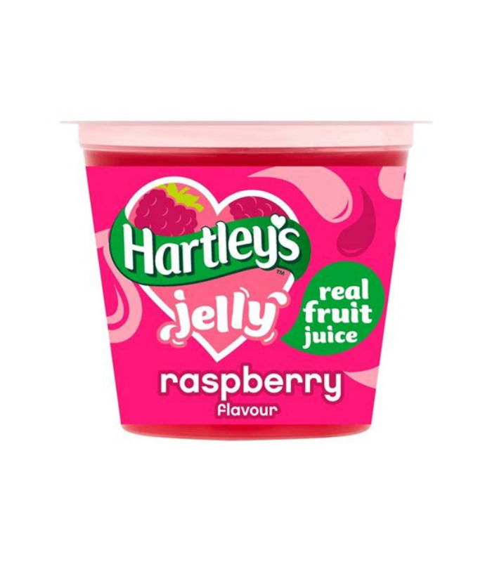 Hartleys Raspberry Jelly Pot 125g Global Brand Supplies