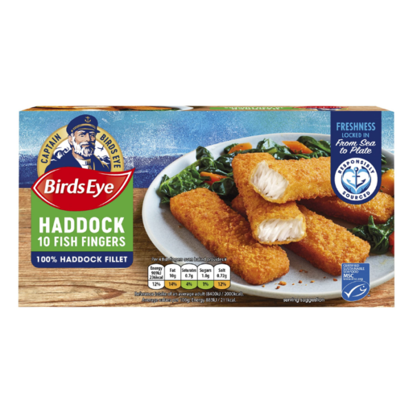 Birds Eye 6 Chunky Fish Fingers 360g – Global Brand Supplies